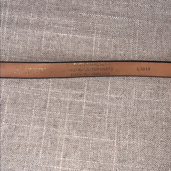 J. Crew Calf Hair Leopard Belt with Gold Buckle - Picture 4 of 8